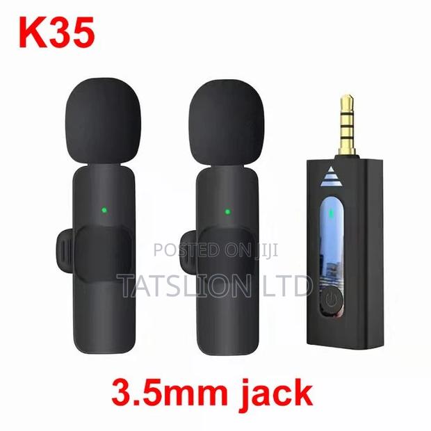 3.5MM Wireless Lapel Microphone Duo - thumbnail 2