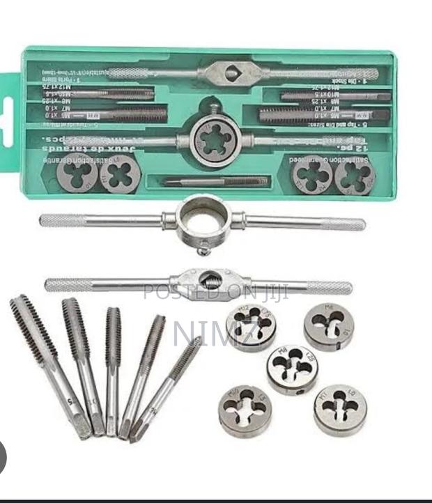12pcs Taps and Die Set With Handle - main view