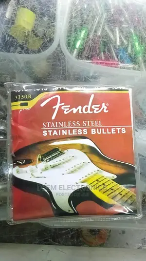 Fender Electric Guitar Strings (Stainless Steel Bullets)