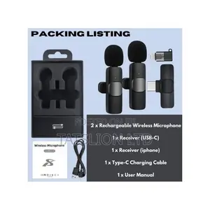  Dual Wireless Microphone