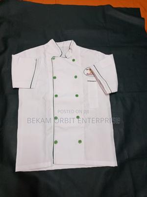 Stylish Branded Poly-Cotton Chef Jacket - main view
