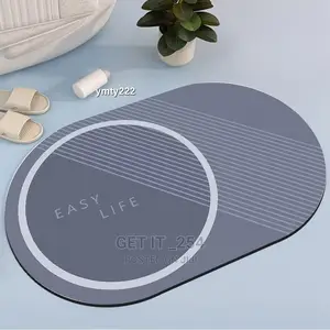 Oval Bathroom/Door Mat
Size: 40*60cm
