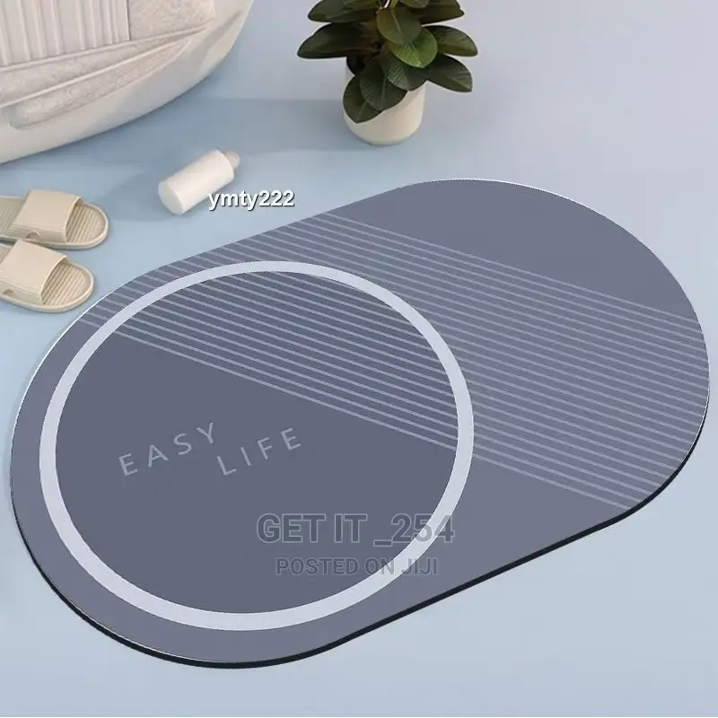 Oval Bathroom/Door Mat
Size: 40*60cm