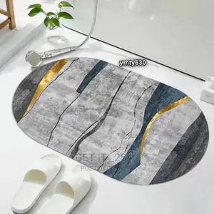 Oval Bathroom/Door Mat
Size: 40*60cm