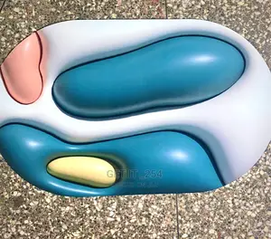Unique 3D Oval Bathroom/Door Mat
Size: 40*60cm
