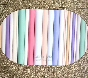 Unique 3D Oval Bathroom/Door Mat
Size: 40*60cm