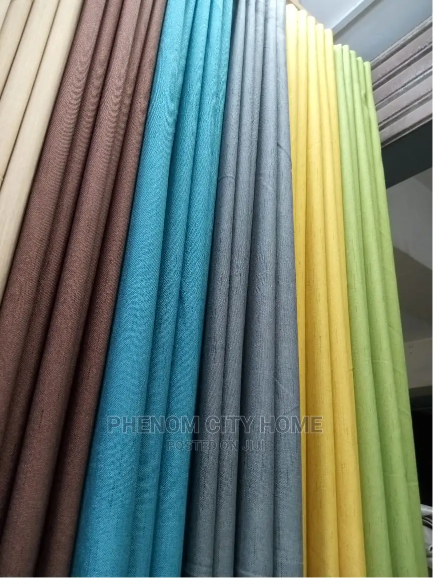 Plain Heavy Curtains