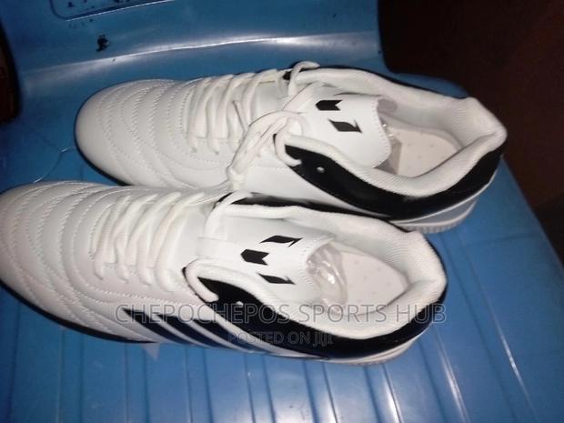 White Imported Football Trainers Boots