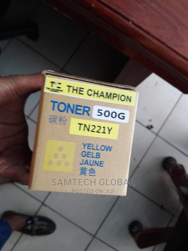 Genuine TN 221 Yellow Toner .