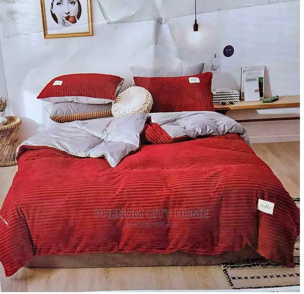 Modern Quality Velvet Duvet Set