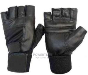 Leather Gym Gloves/Cycling Gloves - thumbnail 2