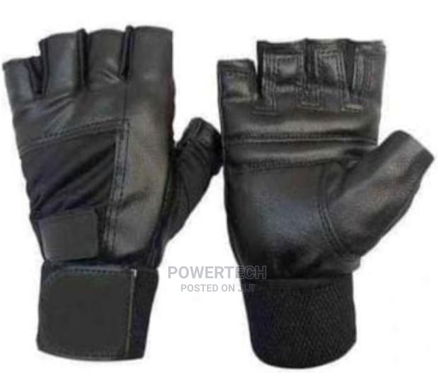 Leather Gym Gloves/Cycling Gloves - main view