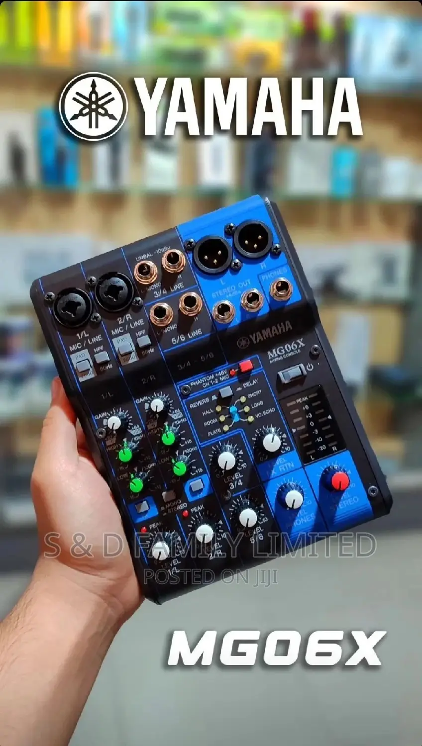 Yamaha MG06X Plain Mixer