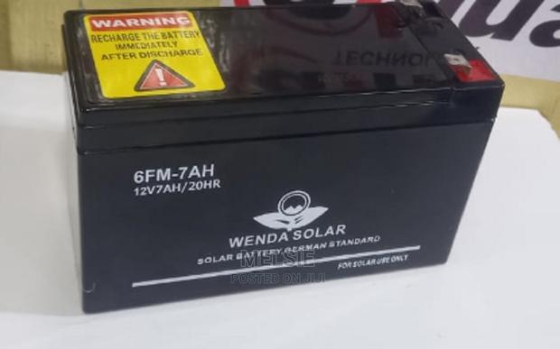 Unique Wenda Solar Ups Battery 12V 6fm 7ah