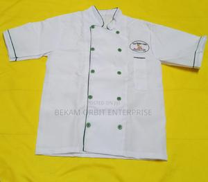 Stylish Reversible Front Branded Chef Jacket - main view