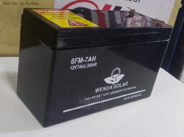 Top Notch Wenda Solar Wenda Battery 7ah Rechargeable