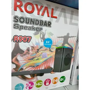 Royal R907 Soundbar With Bluetooth Black
