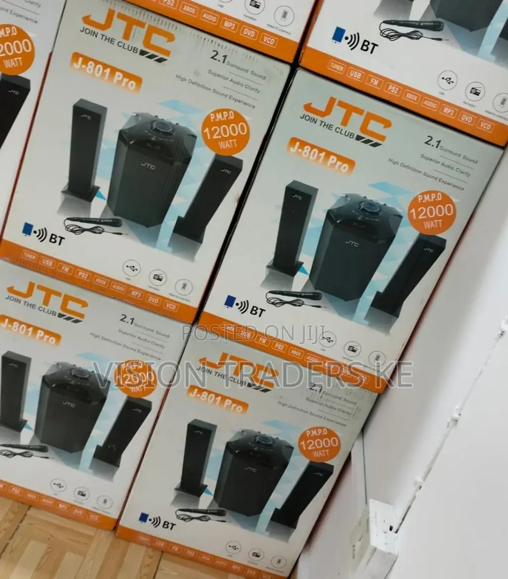 Restocked JTC J-801 PRO Home Theater System