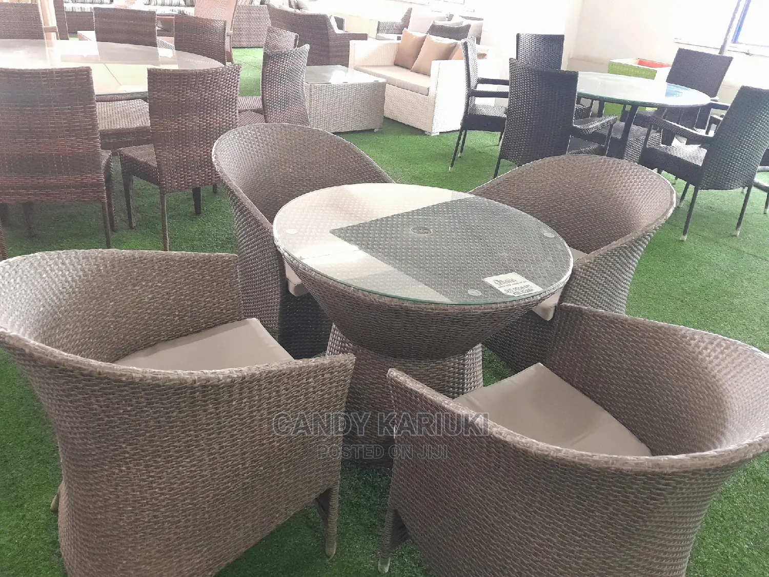 Ideal 4 Seater Garden Set (Cushioned)