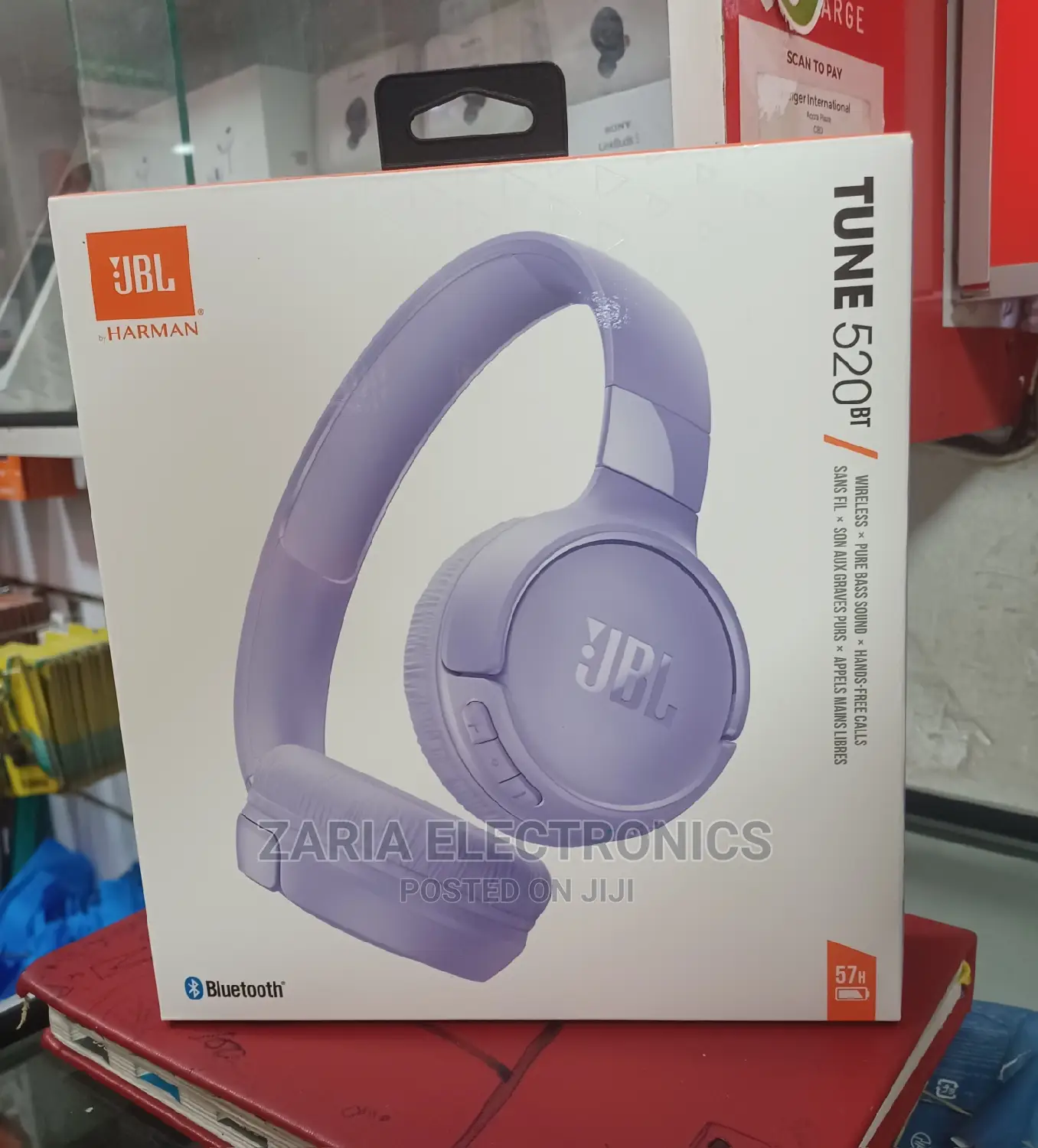 JBL Wireless Headphone Tune 520bt