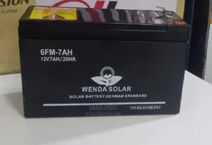 Efficient 12v7ah Wenda Solar UPS Battery 650/750/850va