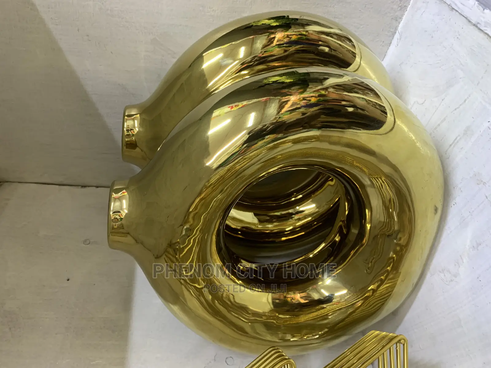 Gold Classic Flower Vases