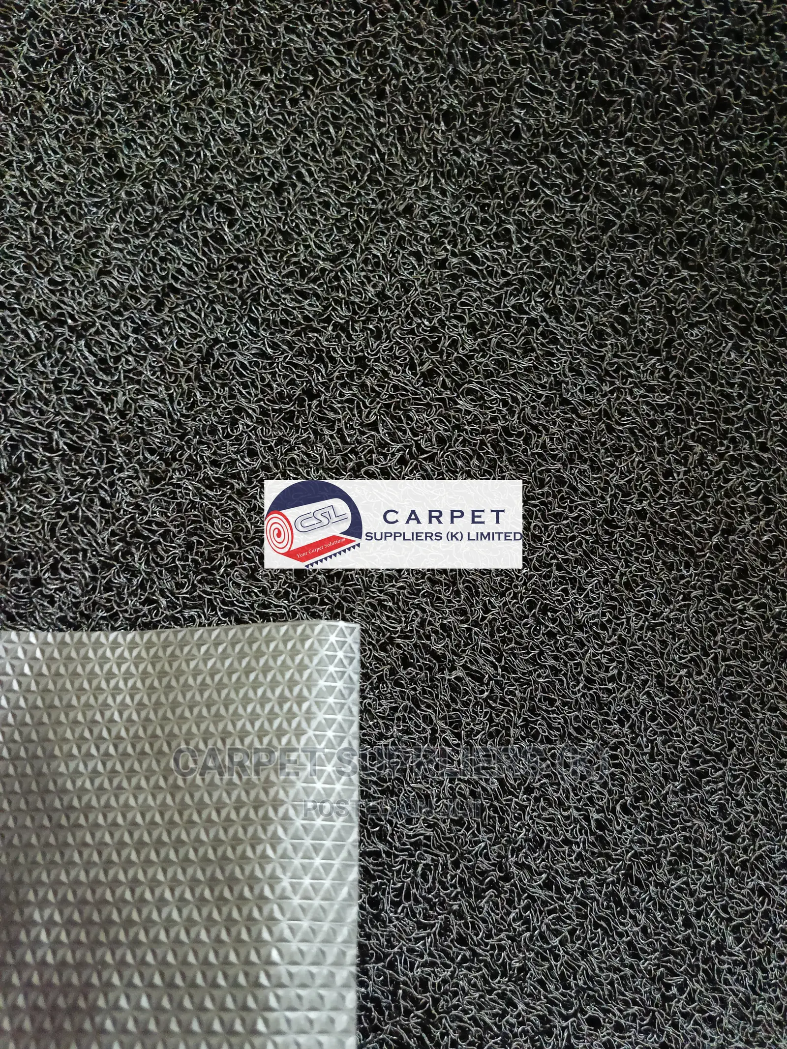 PVC Coil Mat( Black )