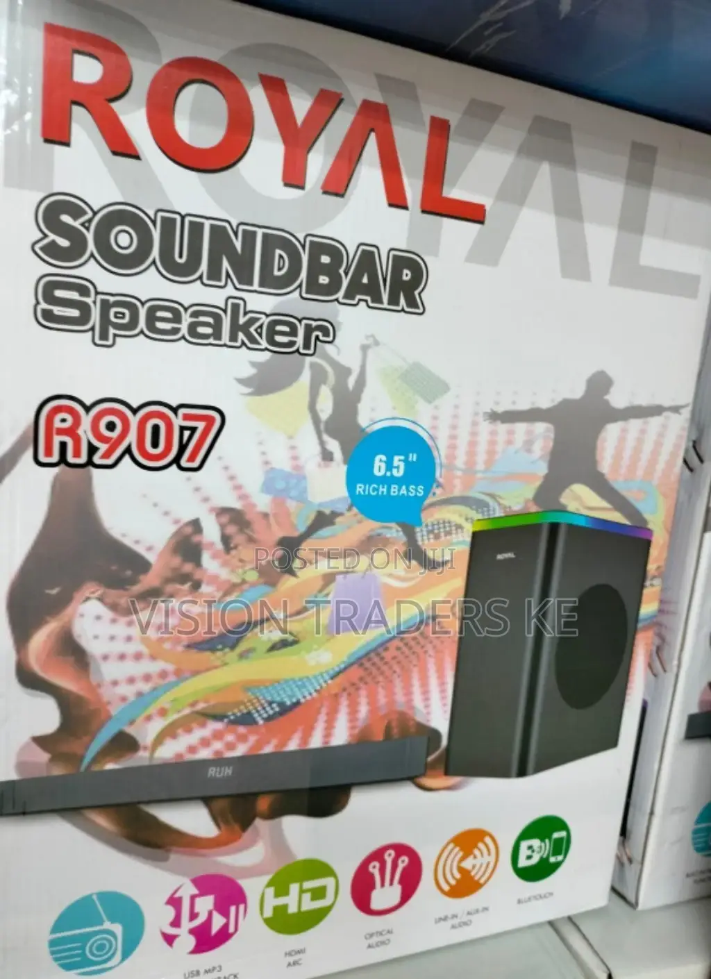 Royal R907 Sound Bar System.