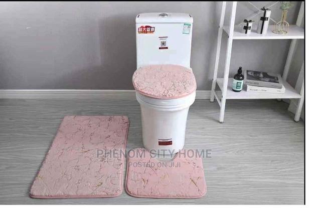 3pcs Quality Toilet Mats - thumbnail 2