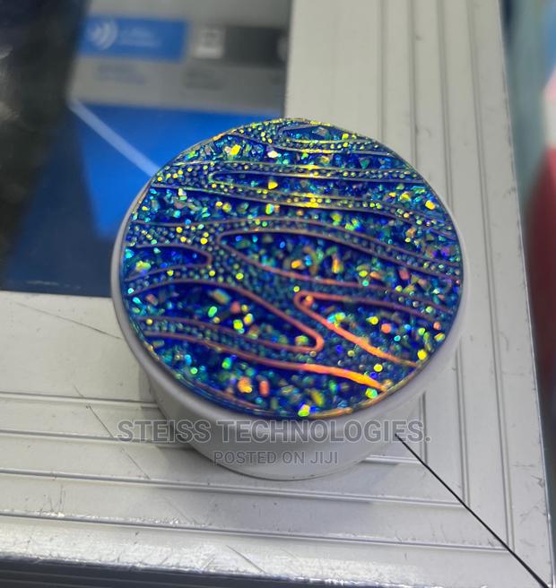 Blue Fancy Pop Socket. - thumbnail 3