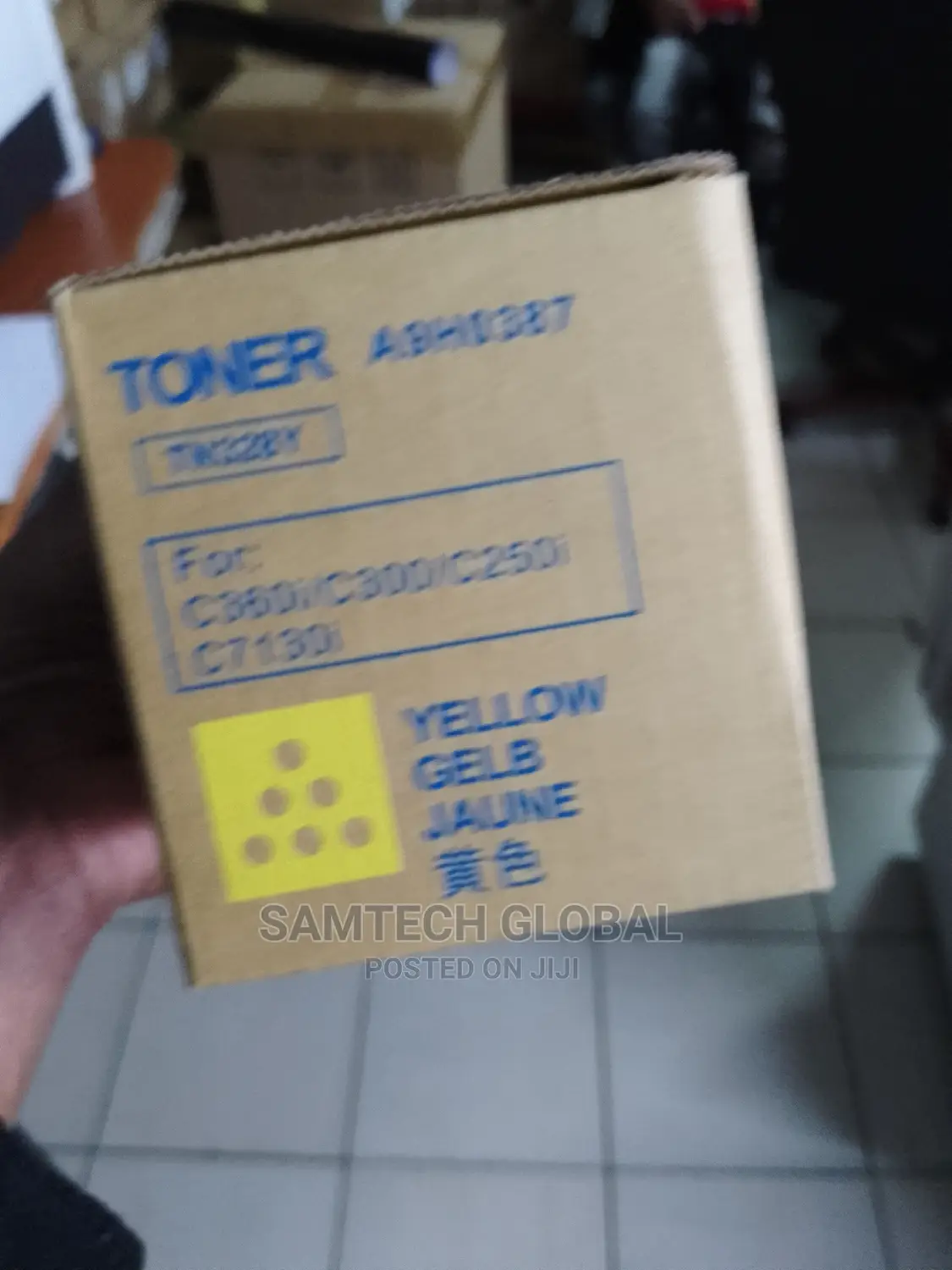 Incredible Tn328 Yellow Toner 