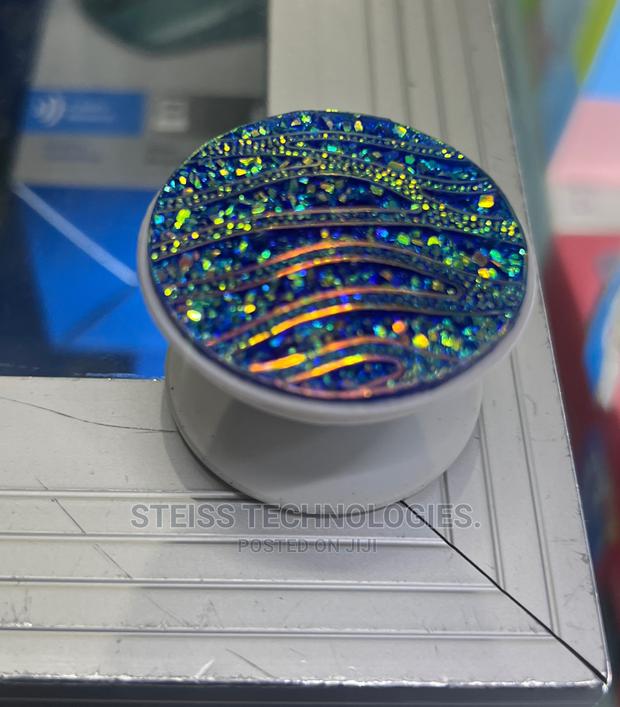 Blue Fancy Pop Socket. - thumbnail 5