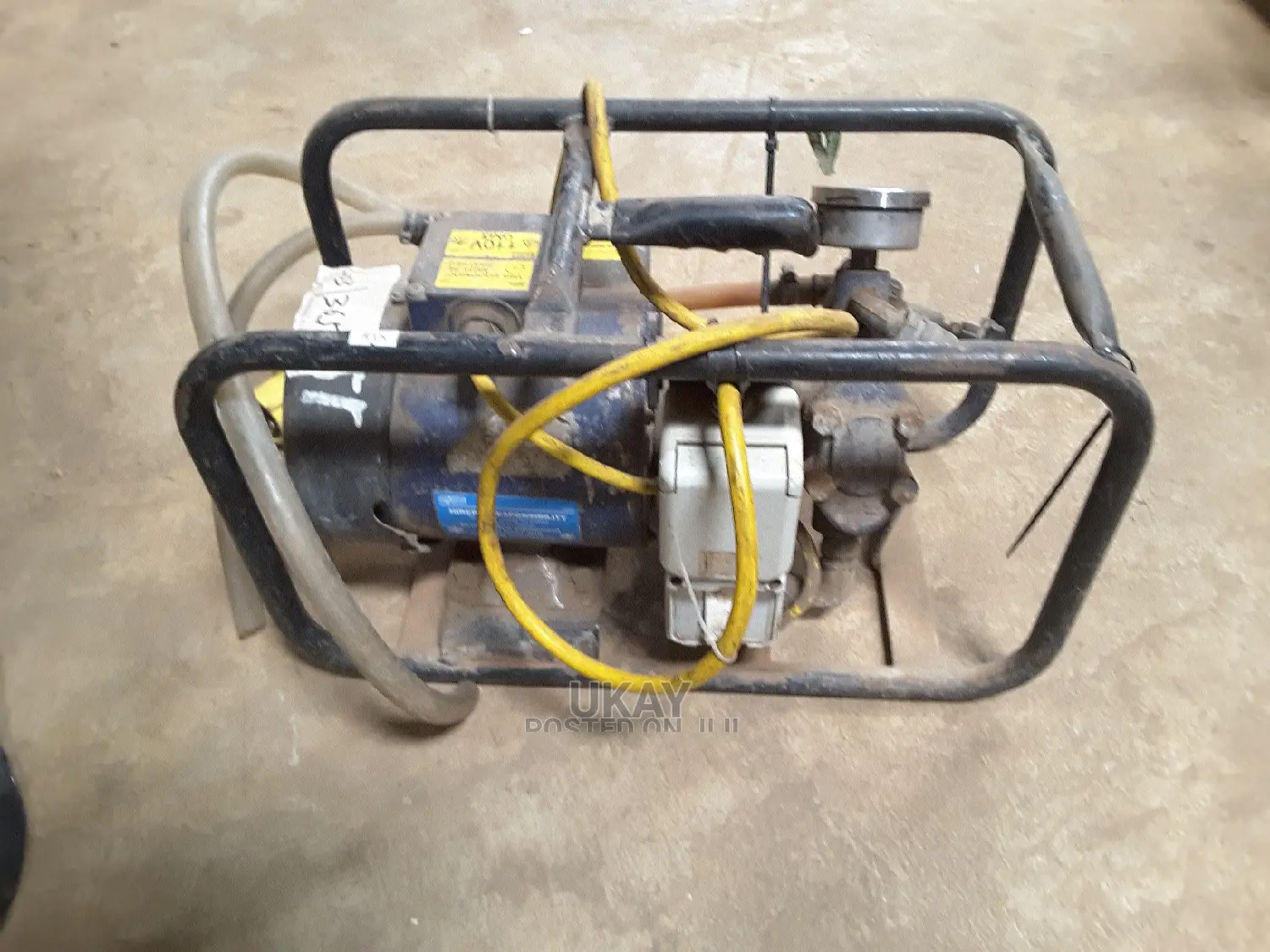 Ex-Uk Electric Diaphragm Test Pump Up to 20 Bar