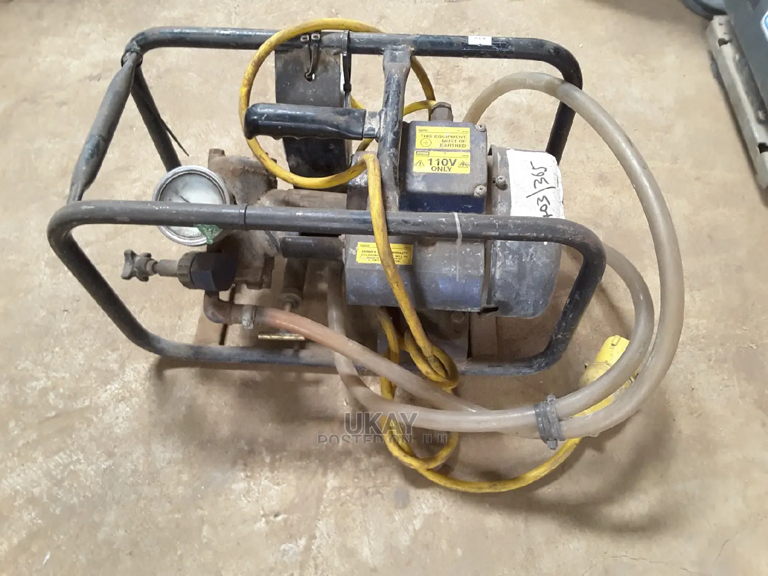 Ex-Uk Electric Diaphragm Test Pump Up to 20 Bar