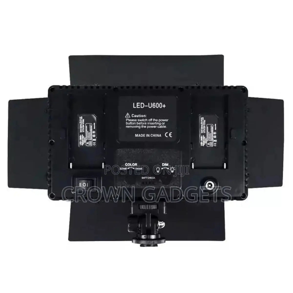 LED 600 PRO With Battery Charger With Stand