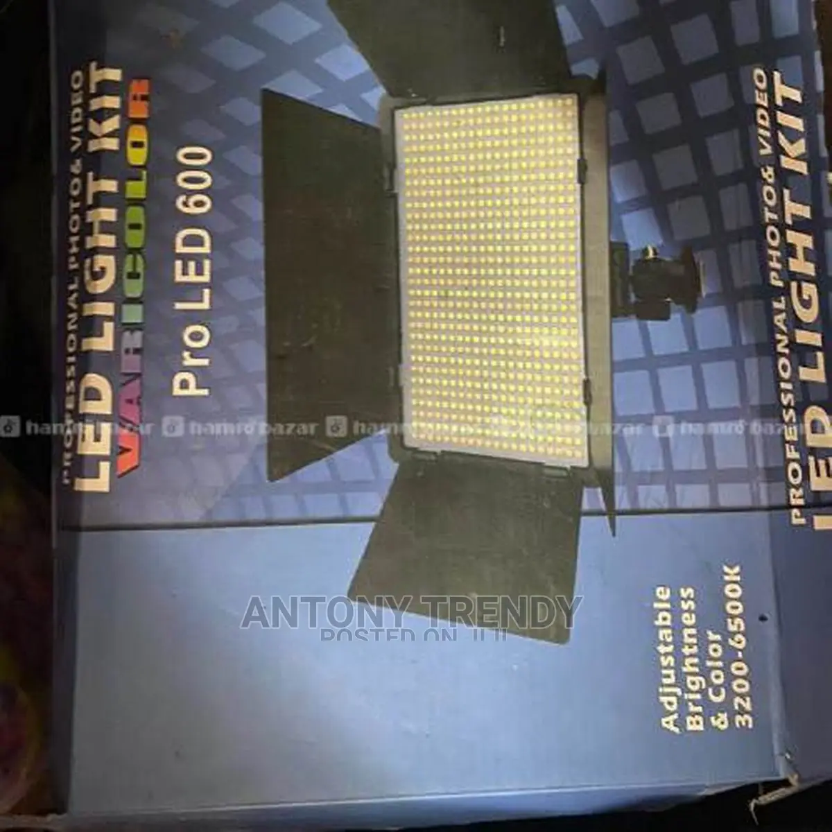 Professional Light Photo Video Pro Led 600 - 3200 -
