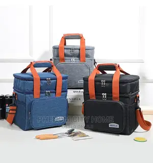 Double Compartment Insulated Lunch
