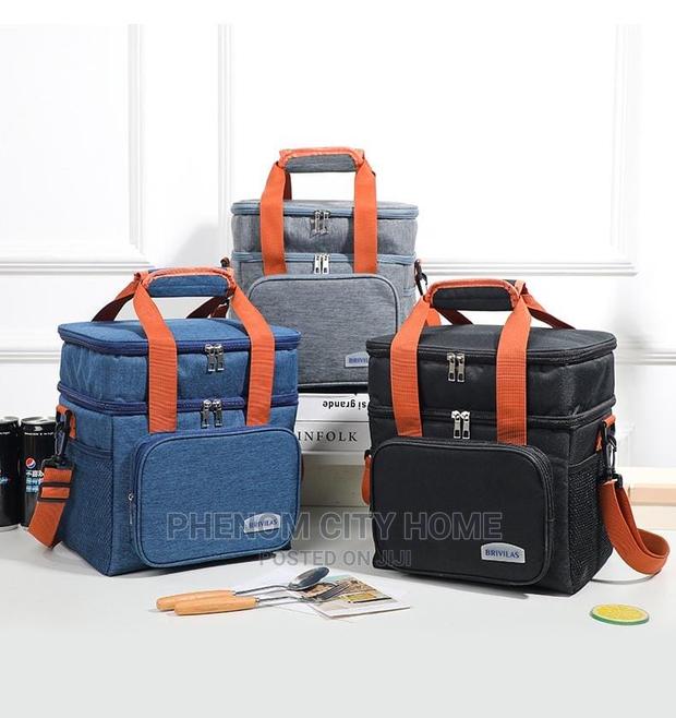 Double Compartment Insulated Lunch