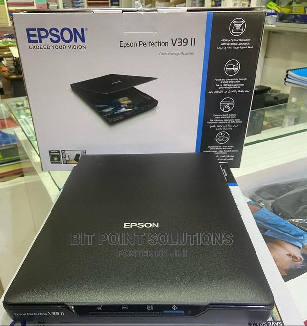 Epson V39 Flatbed Scanner ! Epson V39 Scanner !! Epson V39II - main view