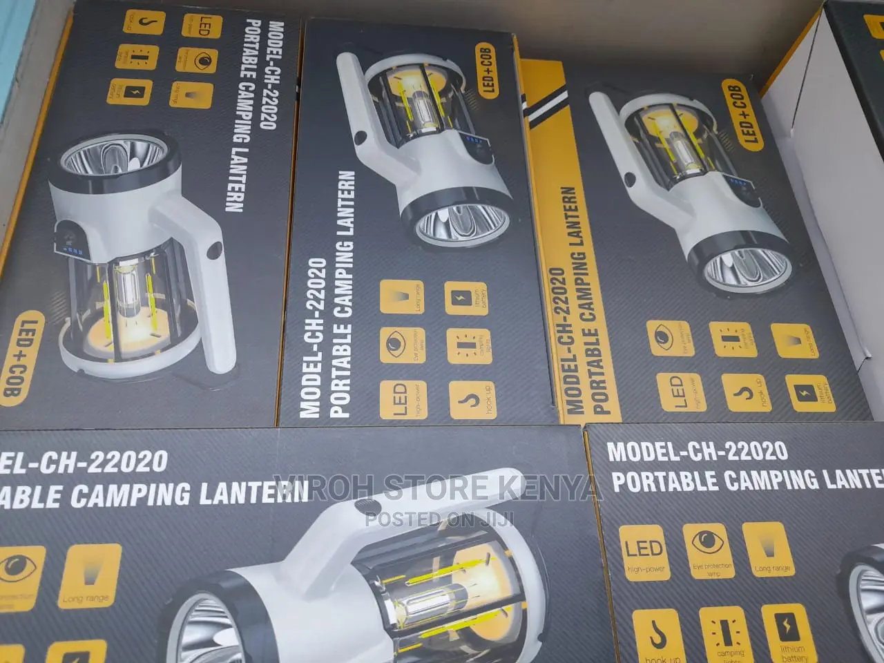 CH 22020 Portable Camping Lantern Rechargeable LED Torch in Nairobi