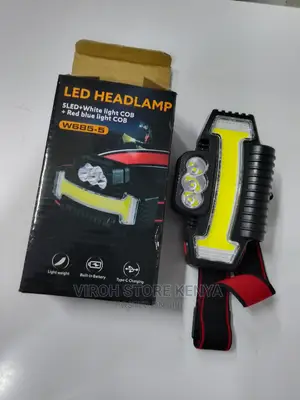 LED Head Lamp 5 LED Lights Very Bright Rechargeable Lamp