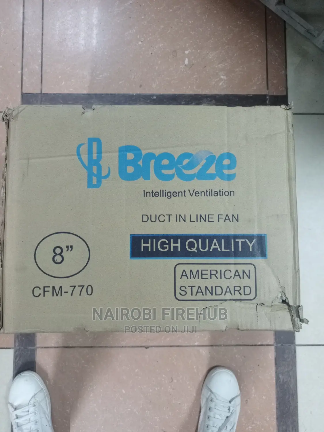 200mm (8") Inline Metallic Extractor Fan