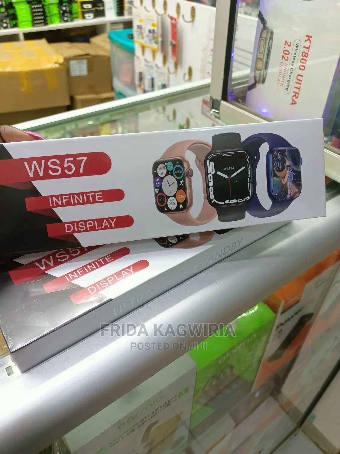 WS57 Infinity Display Affordable Smartwatch