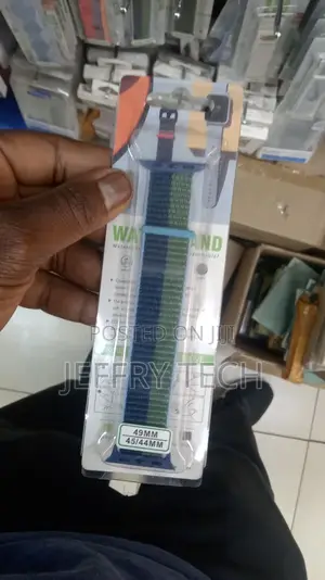 Woven Nylon Fabric Iwatch Strap for Apple Watch 42-44 Mm - B