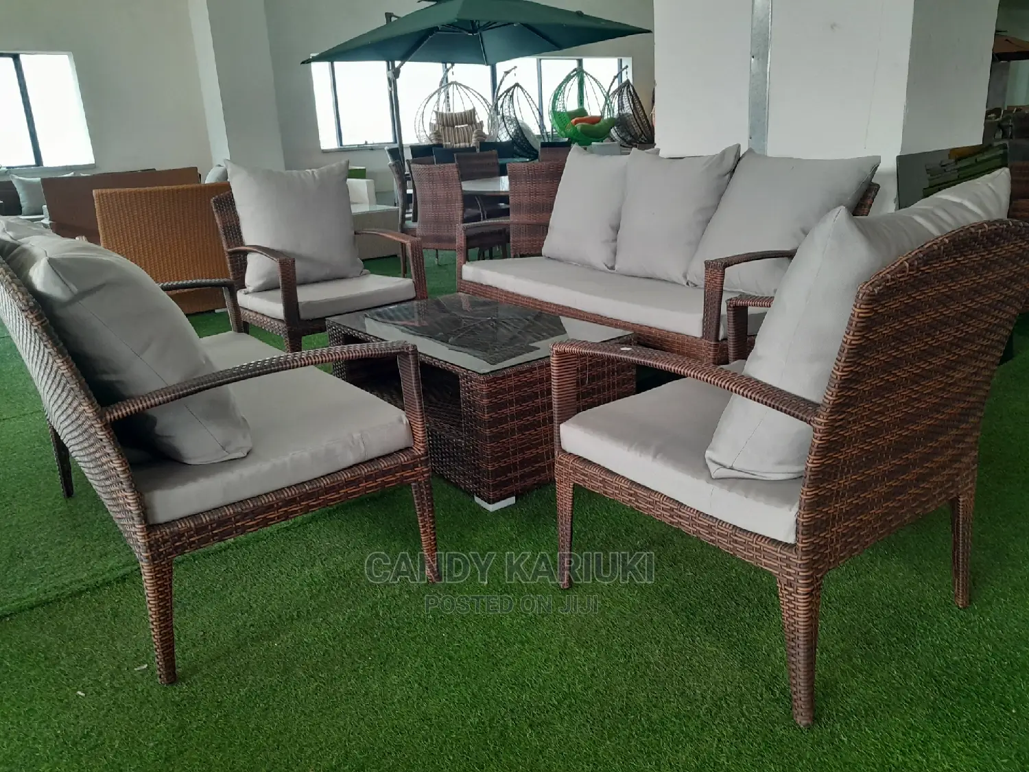 Modern 7 Seater Outdoor Sofa Set