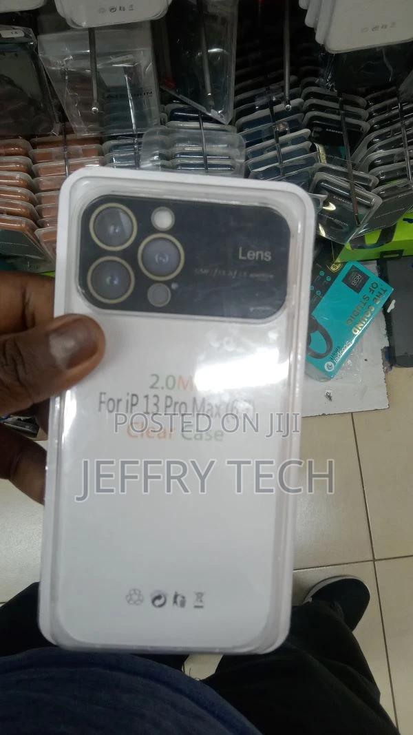 2mm Transparent Silicone Case With Camera iPhone 13 PRO Max - main view