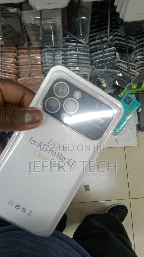 2mm Transparent Silicone Case With Camera iPhone 13 PRO Max - thumbnail 3