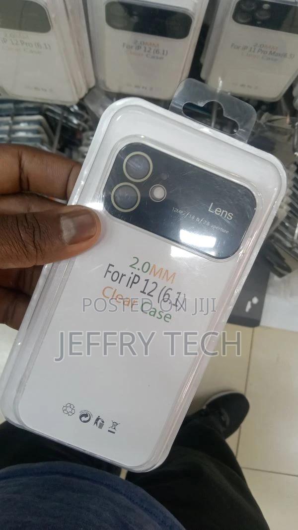 2mm Transparent Silicone Case With Camera Cover for iPhone12 - thumbnail 3