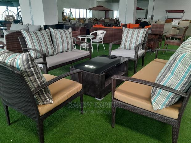 Elegant 7 Seater Outdoor Sofa - main view