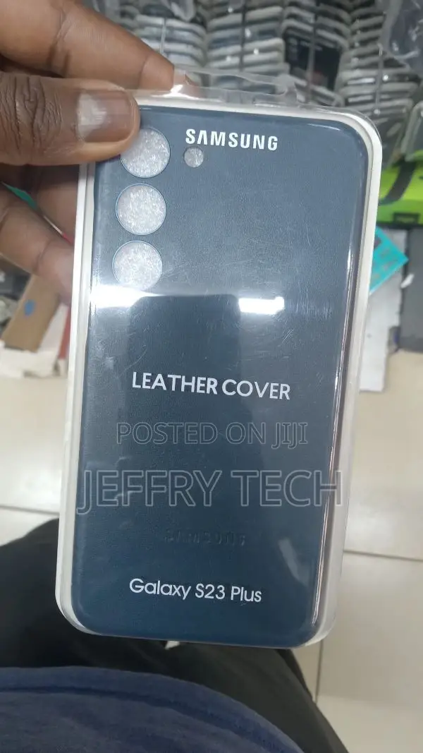 Leather Blue Case for Samsung Galaxy S23plus